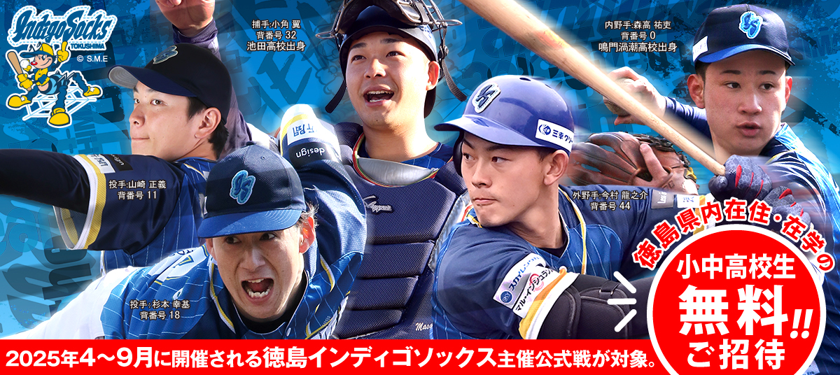 激安超特価 最大80%オフ  徳島インディゴソックスOfficial Site ウェア